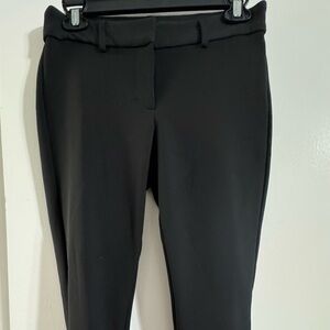 Express skinny mid rise, stretch + extreme black pant